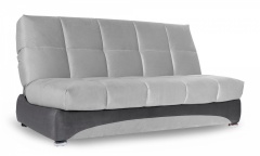 Фотография диван-кровать Альфа, цвет Bingo ash (серый)