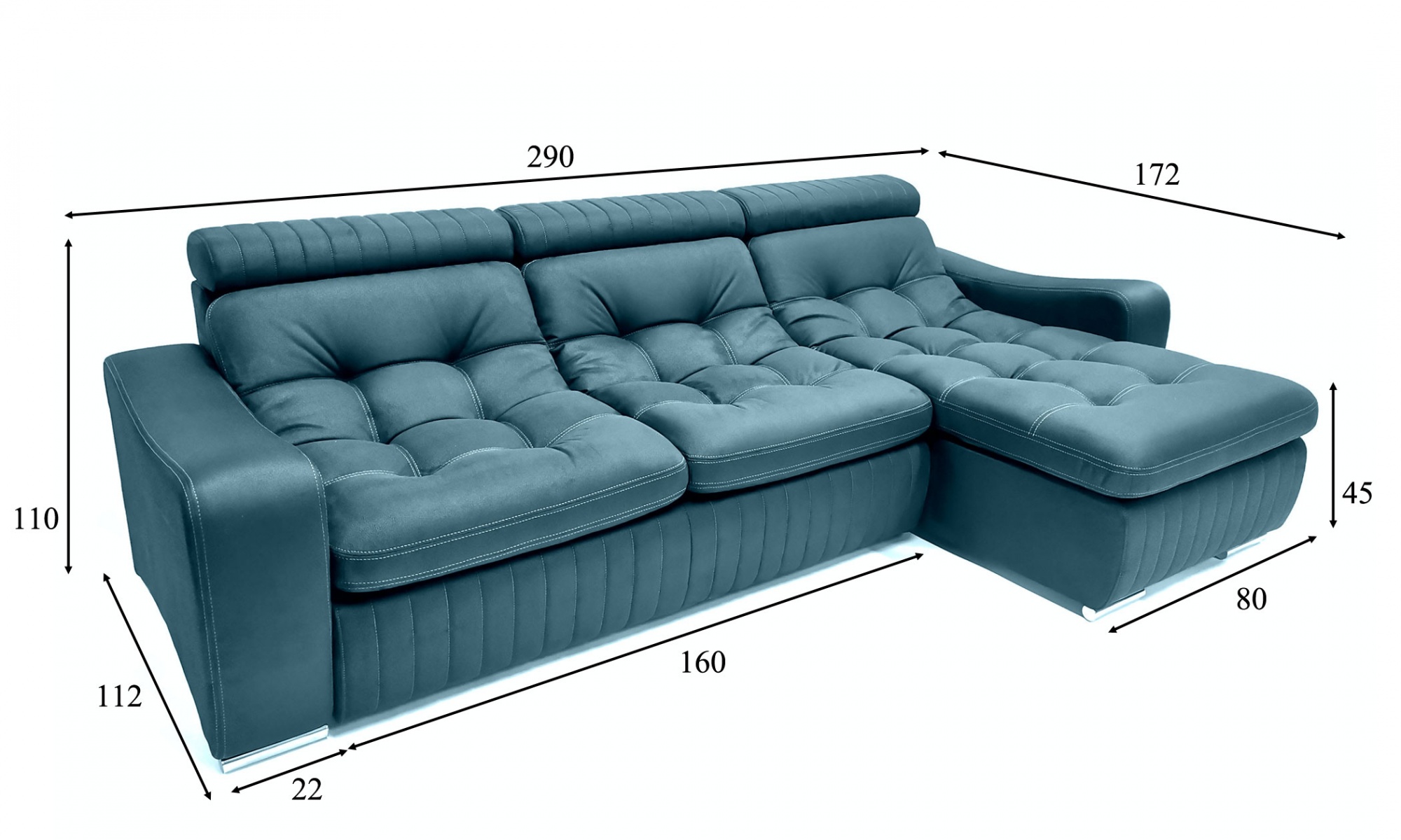 Как поставить диван и кресла в большой гостиной — Фабрика «8 Марта»